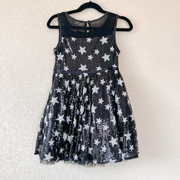 Harajuko Mini Sequin Star Dress,  Size 4/5 - Picture 5 of 5
